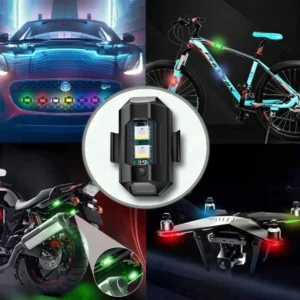 Waterproof Strobe LED Light for Car, Bike